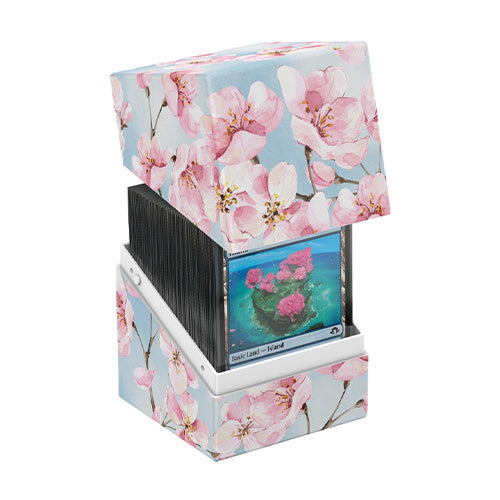 Ultimate Guard Boulder 100+ Earth Day 2026 Floral Places Cherry Blossom Deck Box