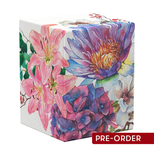 Ultimate Guard Boulder 100+ Earth Day 2026 Floral Places Lotus Bloom Deck Box