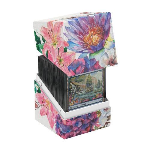Ultimate Guard Boulder 100+ Earth Day 2026 Floral Places Lotus Bloom Deck Box