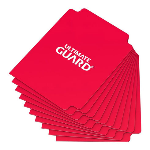 Ultimate Guard Card Dividers Standard Size Red 10ct