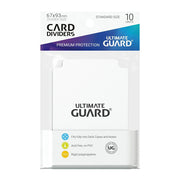 Ultimate Guard Card Dividers Standard Size White 10ct