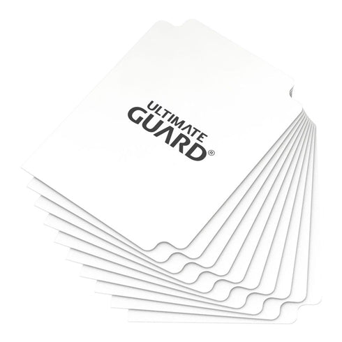 Ultimate Guard Card Dividers Standard Size White 10ct
