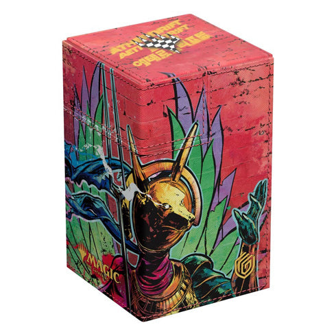 Ultimate Guard Flip n Tray 100+ XenoSkin Deck Box - MTG Aetherdrift - Hazoret, Godseeker