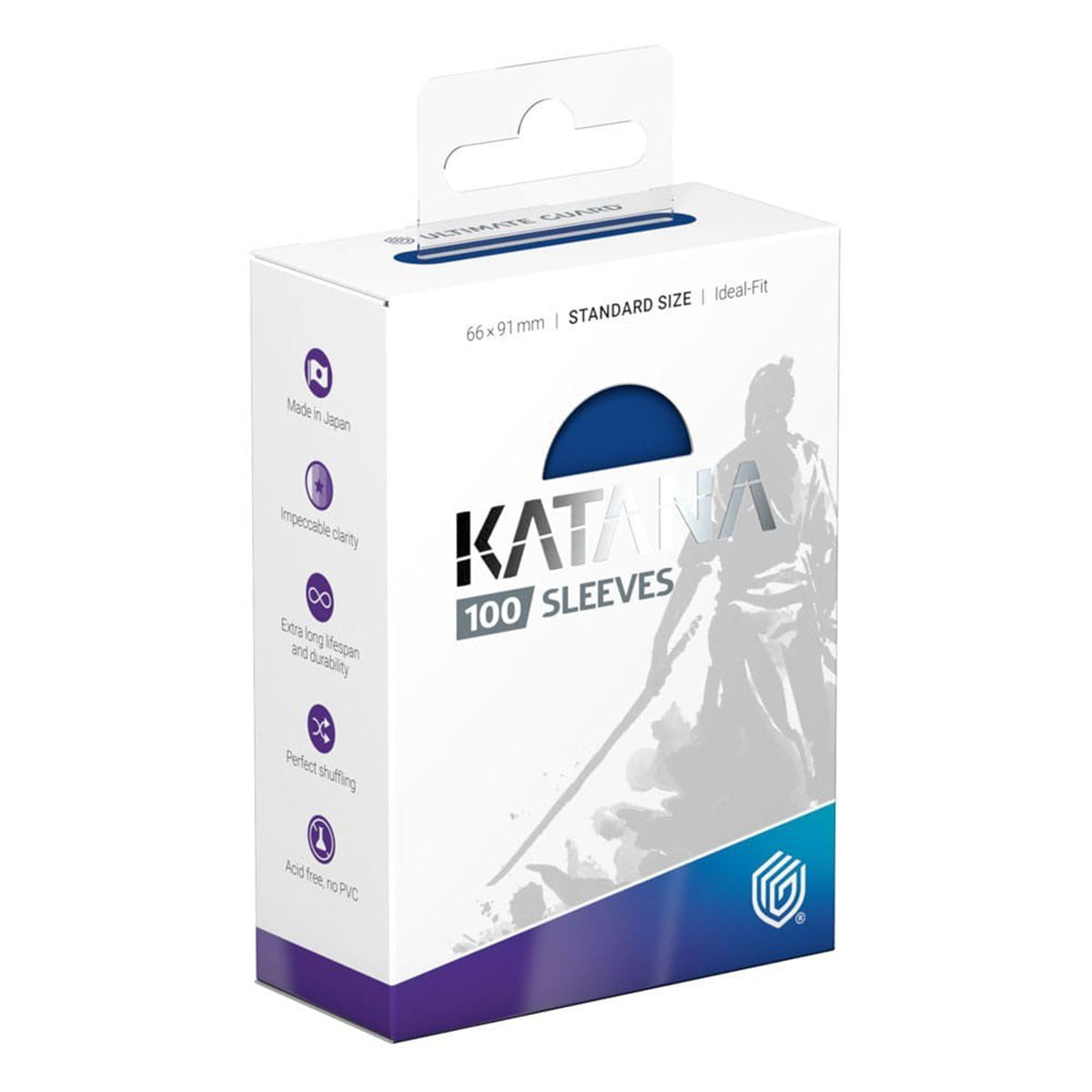 Ultimate Guard Katana Sleeves Standard Size Blue Bird 100ct
