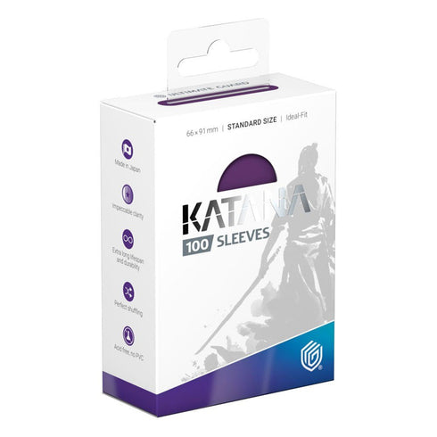 Ultimate Guard Katana Sleeves Standard Size Iris Bloom 100ct