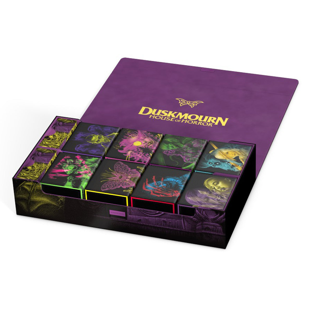 Ultimate Guard Omnihive 1000+ XenoSkin Deck Case - MTG Duskmourn - Valgavoth, Terror Eater
