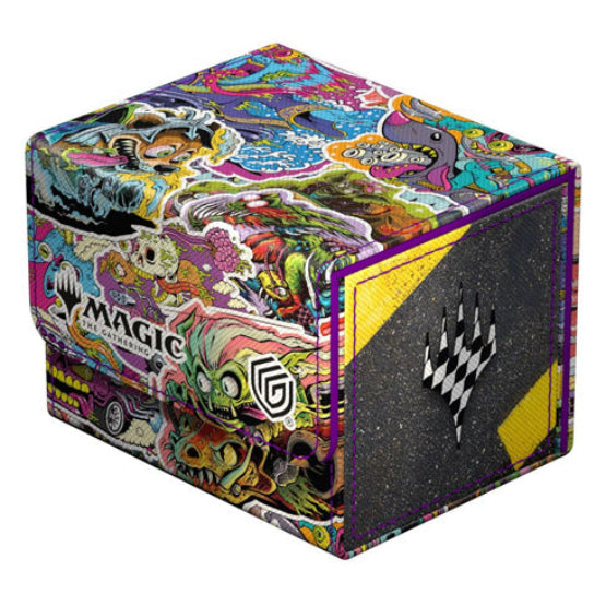 Ultimate Guard Sidewinder 100+ XenoSkin Deck Box - MTG Aetherdrift - Revved-Up Racers