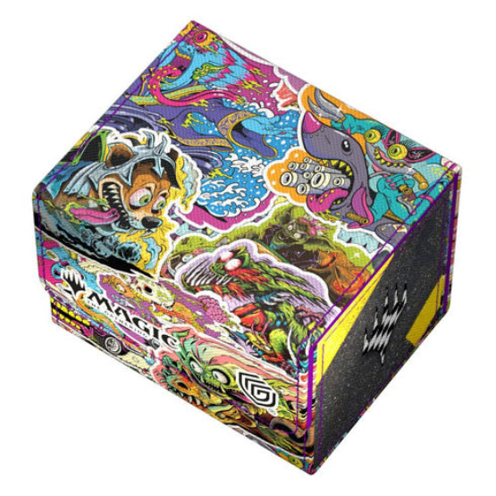 Ultimate Guard Sidewinder 100+ XenoSkin Deck Box - MTG Aetherdrift - Revved-Up Racers