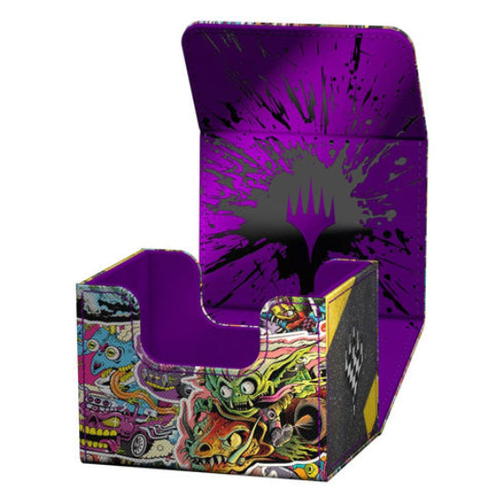 Ultimate Guard Sidewinder 100+ XenoSkin Deck Box - MTG Aetherdrift - Revved-Up Racers