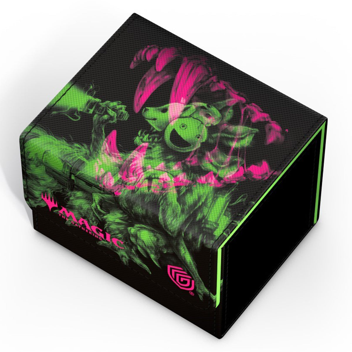 Ultimate Guard Sidewinder 100+ XenoSkin Deck Box - MTG Duskmourn - Kona, Rescue Beastie