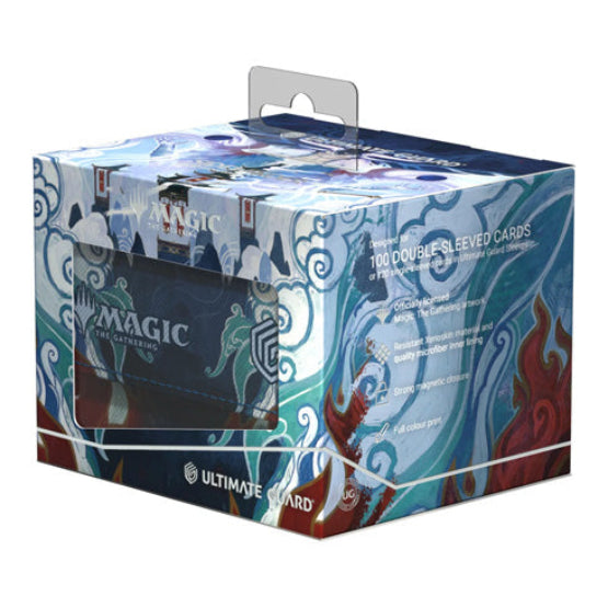 Ultimate Guard Sidewinder 100+ XenoSkin Deck Box - Magic MTG Tarkir Dragonstorm - Inspired Ultimatum