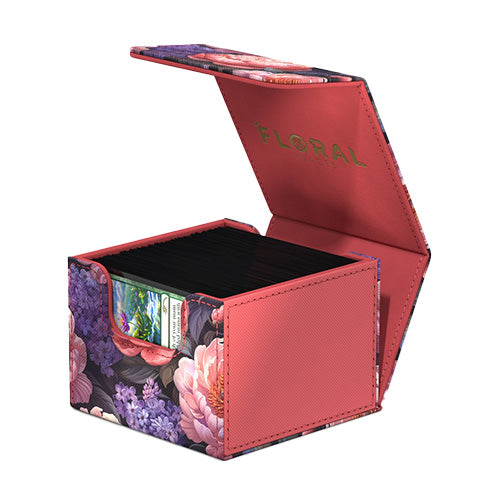 Ultimate Guard Sidewinder 133+ XenoSkin Deck Box 2025 Floral Places Vivid Field