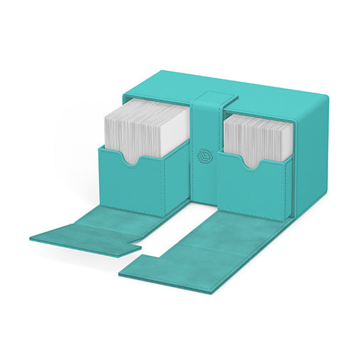 Ultimate Guard Twin Flip'n'Tray Deck Case 200+ XenoSkin Deck Box 2025 Summer Edition Lagoon