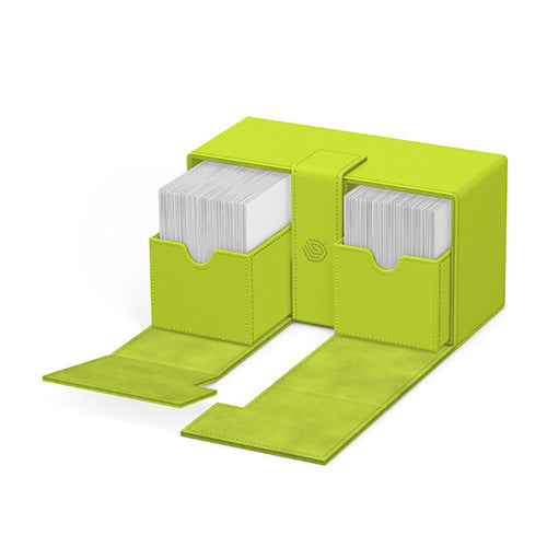 Ultimate Guard Twin Flip'n'Tray Deck Case 200+ XenoSkin Deck Box 2025 Summer Edition Lime