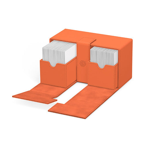 Ultimate Guard Twin Flip'n'Tray Deck Case 200+ XenoSkin Deck Box 2025 Summer Edition Peach