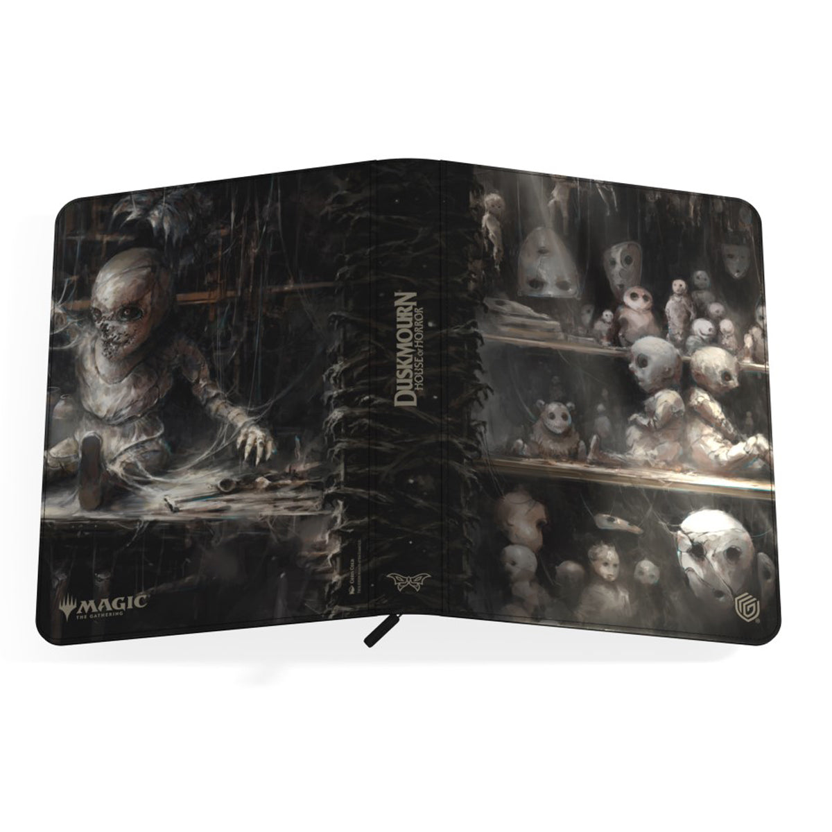 Ultimate Guard Zipfolio 360 XenoSkin Binder - MTG Duskmourn - Dollmaker’s Shop