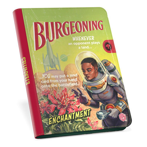 Ultimate Guard Zipfolio 360 XenoSkin Binder - Magic MTG Edge of Eternities - Burgeoning