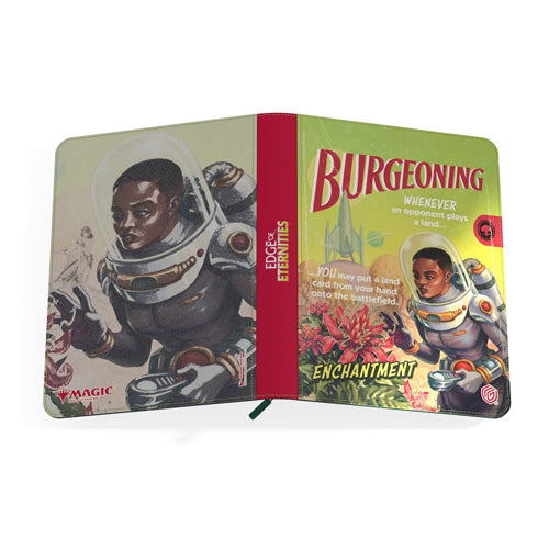 Ultimate Guard Zipfolio 360 XenoSkin Binder - Magic MTG Edge of Eternities - Burgeoning