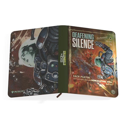Ultimate Guard Zipfolio 360 XenoSkin Binder - Magic MTG Edge of Eternities - Deafening Silence