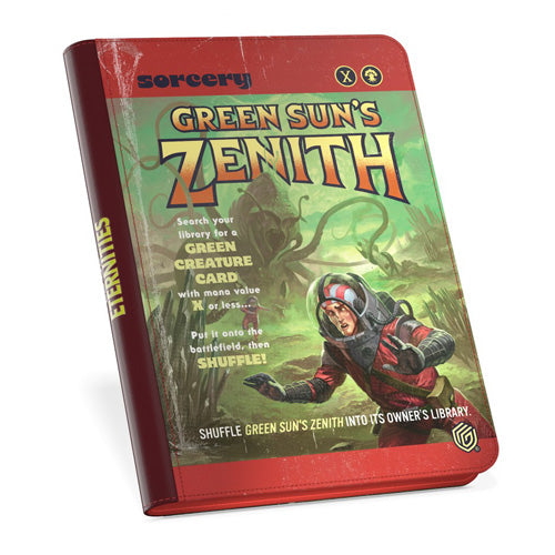 Ultimate Guard Zipfolio 360 XenoSkin Binder - Magic MTG Edge of Eternities - Green Sun's Zenith