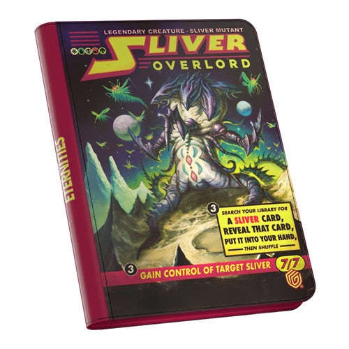 Ultimate Guard Zipfolio 360 XenoSkin Binder - Magic MTG Edge of Eternities - Sliver Overlord