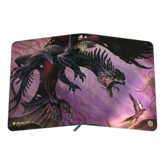 Ultimate Guard Zipfolio 360 XenoSkin Binder - Magic MTG Tarkir Dragonstorm - Feral Deathgorger