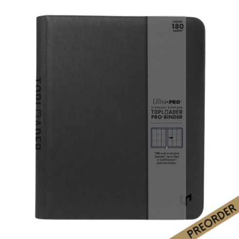 Ultra Pro 9-Pocket Zippered Toploader Premium PRO-Binder