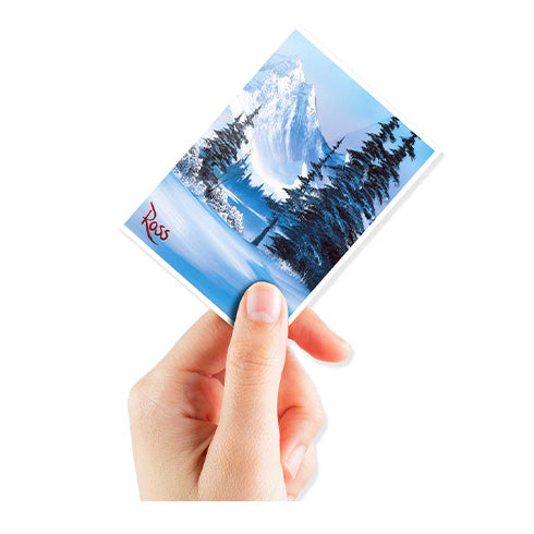 Ultra Pro Bob Ross Winter Paradise 105ct APEX Deck Protector Sleeves