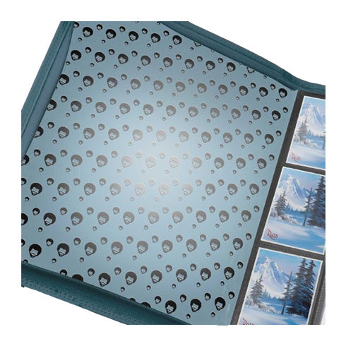 Ultra Pro Bob Ross Winter Paradise 9PKT Zippered Pro Binder