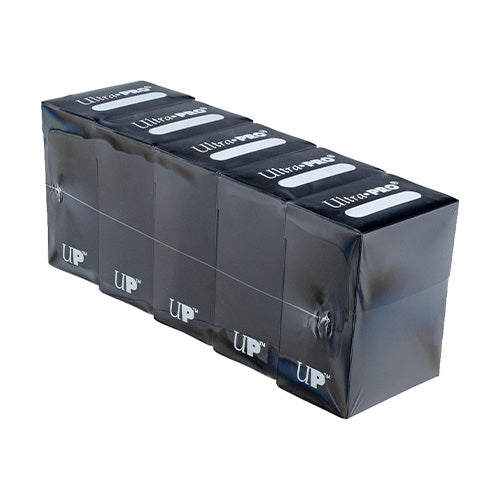 Ultra Pro Deck Box Bundle Black 5 Pack