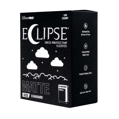 Ultra Pro ECLIPSE Matte Standard Arctic White Sleeves 105ct
