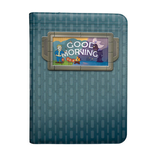 Ultra Pro Fallout Vault Boy Good Morning/Good Evening 9-Pocket Zippered Binder
