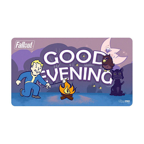Ultra Pro Fallout Vault Boy Good Morning/Good Evening Double-Sided Playmat