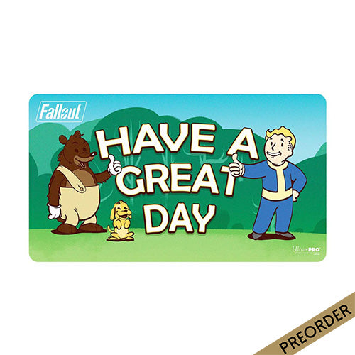 Ultra Pro Fallout Vault Boy Have a Great Day Playmat