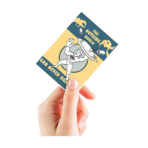Ultra Pro Fallout Vault Boy The Outside World 105ct Apex Deck Protector Sleeves