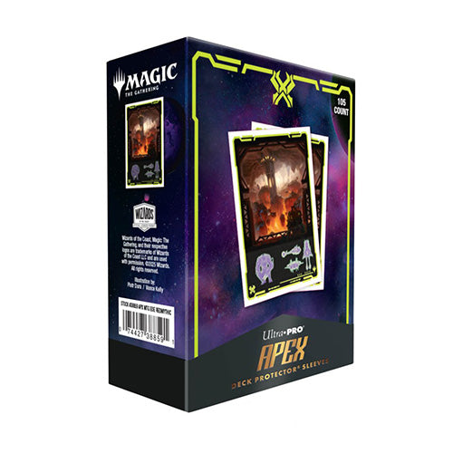 Ultra Pro Magic MTG Edge of Eternities 105ct Apex Deck Protector Sleeves Red Mythic