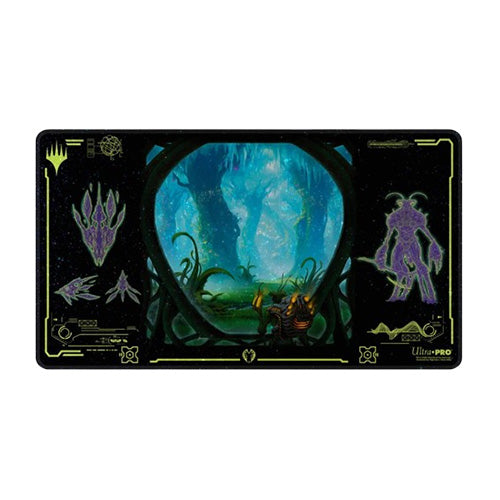 Ultra Pro Magic MTG Edge of Eternities Holofoil Playmat Green Mythic