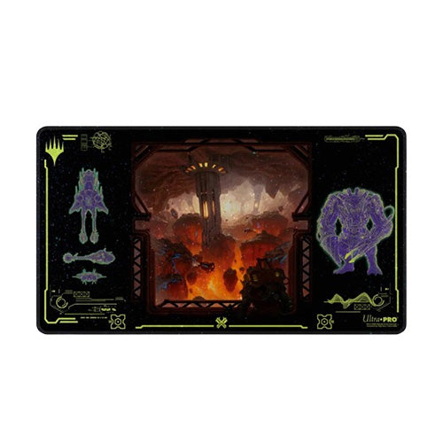 Ultra Pro Magic MTG Edge of Eternities Holofoil Playmat Red Mythic
