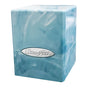 Ultra Pro: Marble Satin Cube - Light Blue - White