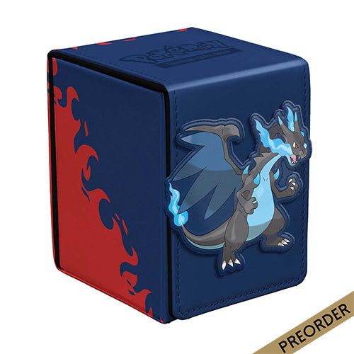 Ultra Pro Pokemon Mega Charizard X Alcove Flip Deck Box