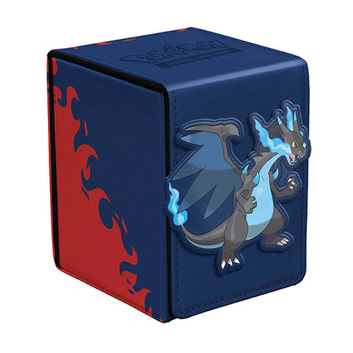 Ultra Pro Pokemon Mega Charizard X Alcove Flip Deck Box