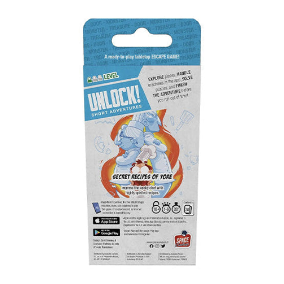 Unlock! Short Adventures #1 - Secret Recipes of Yore