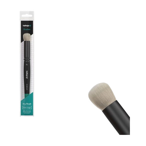 Vallejo Brushes - Dry Brush - Natural Hair Dry Brush Extra-Large