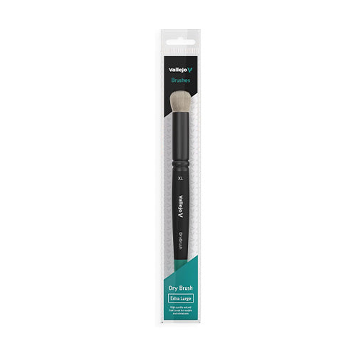 Vallejo Brushes - Dry Brush - Natural Hair Dry Brush Extra-Large