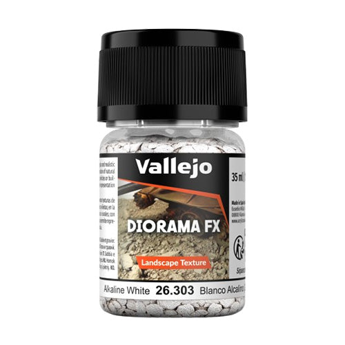 Vallejo Diorama FX - Alkaline White 2.0-5.0mm 35ml