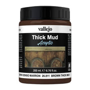 Vallejo Diorama FX - Brown Thick Mud 200ml