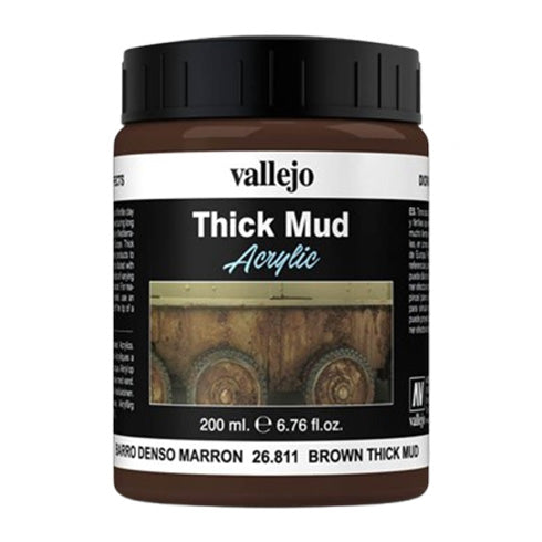 Vallejo Diorama FX - Brown Thick Mud 200ml