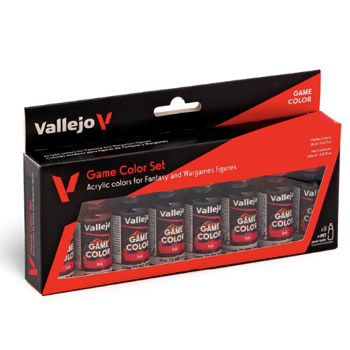 Vallejo Game Colour - Game Ink 8 Colour Set