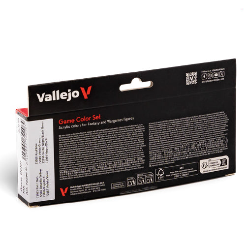 Vallejo Game Colour - Game Ink 8 Colour Set