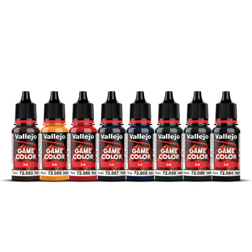 Vallejo Game Colour - Game Ink 8 Colour Set